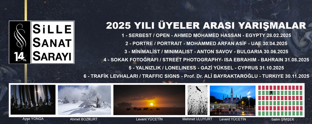 2025 SİLLE SANAT SARAYI ÜYELER ARASI YARIŞMA - 3 / MİNİMALİST